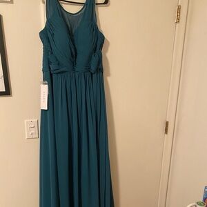 AZAZIE Gigi size A16 NEVER WORN NWT color PEACOCK